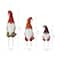 Glitzhome® Gnome Family Metal Yard Stake or Standing Décor Set